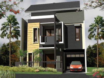 rumah minimalis tampak depan