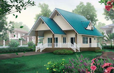 desain rumah klasik sederhana