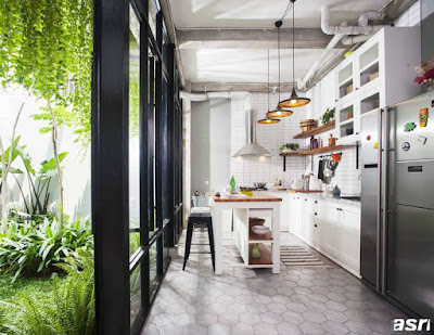Desain Dapur Minimalis Terbuka